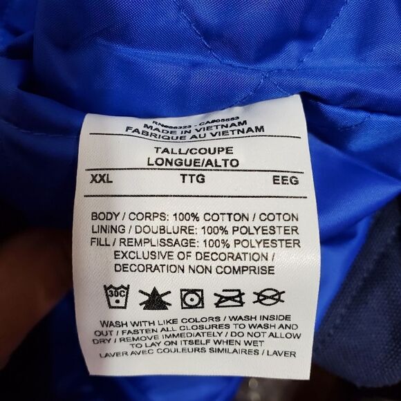 Mens Nike Sz 2XL-T Snap Front Therma Fit Jacket Dark Blue DM5275-410 NWT - Picture 9 of 11